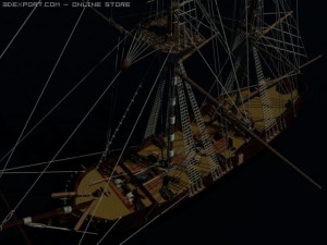 granado tallship Modelo 3D