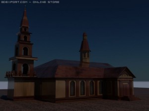 church Modelo 3D