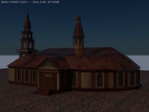 church Modelo 3D