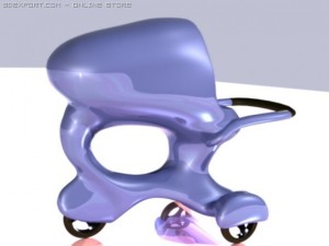 perambulator Model 3D