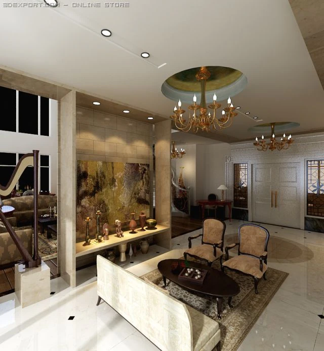 038 3D 모델 .c4d .max .obj .3ds .fbx .stl .blend 