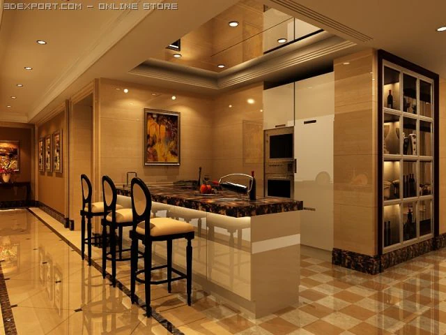 042 3D Модель .c4d .max .obj .3ds .fbx .stl .blend 