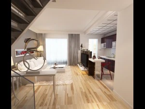 фотореалистичная гостиная 3D Модель