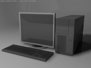 home pc 3D Модель