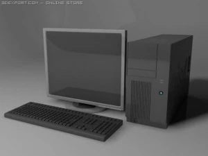 ordinateur personnel Modèle 3D