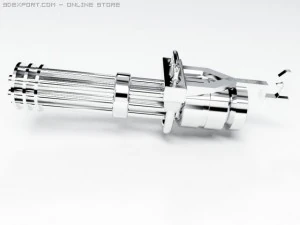 minigun Model 3D
