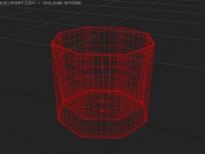 glass on eight sides Modèle 3D
