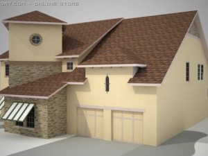 house07 3Dモデル
