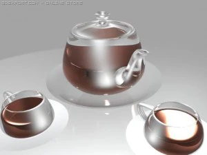 tea set 3D Model