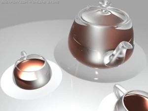 tea set 3D Model