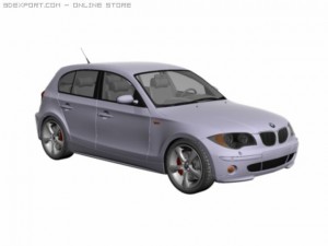 bmw 1 series Modello 3D