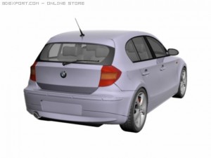 bmw 1 series 3D Model