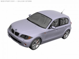 bmw 1 series 3D Model
