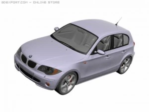 bmw 1 series 3D Model
