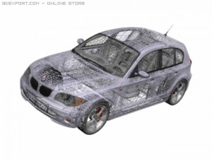 bmw 1 series 3D Model