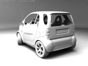smart fortwo 3D Model