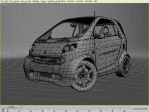smart fortwo 3D Model
