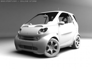 smart fortwo 3D Model