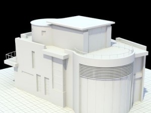 luxury house Model 3D