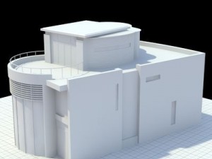 luxury house Model 3D