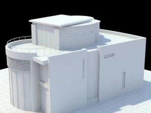 luxury house 3D Model