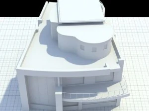 luxury house 3D Model