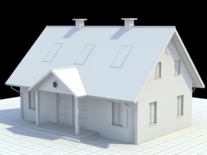 single family house 3D Модель