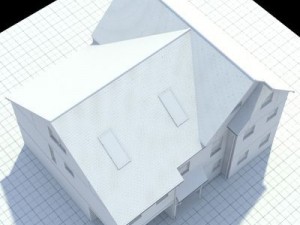 highly detailed english house 3D Model