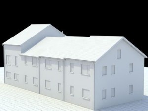 highly detailed english house 2 3D-Modell