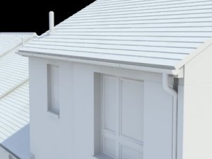 highly detailed english house 2 3D-Modell