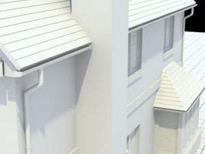 highly detailed english house 4 3D Модель
