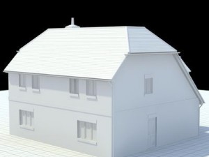 highly detailed english house 5 3Dモデル
