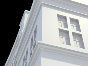 luxury hotel 3D Модель