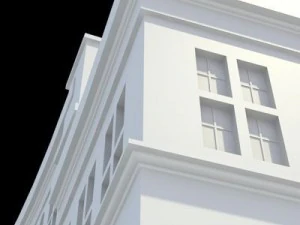luxury hotel 3D Model