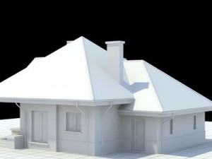 highly detailed singlefamily house 4 Model 3D