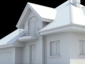 highly detailed singlefamily house 4 Model 3D
