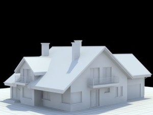 highly detailed singlefamily house 5 3D Model