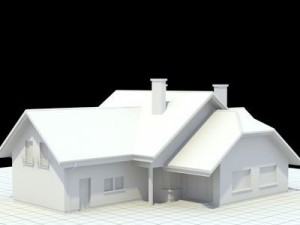 highly detailed singlefamily house 5 3D मॉडल