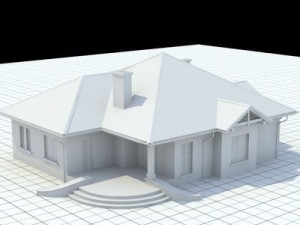 highly detailed singlefamily house 6 3D Model