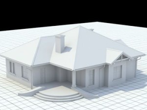 highly detailed singlefamily house 6 Model 3D