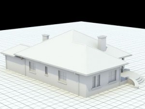 highly detailed singlefamily house 6 Modelo 3D