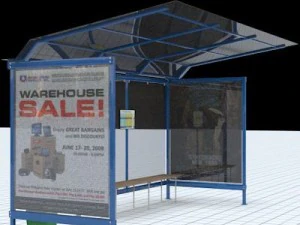 otobüs durağı 2 3D Model