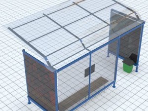 busstop 2 3D 模型