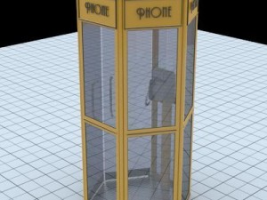 phone box 3D Модель