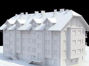 multifamily house1 3D Model