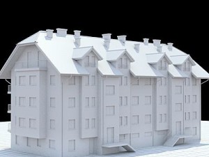 multifamily house1 3D 모델