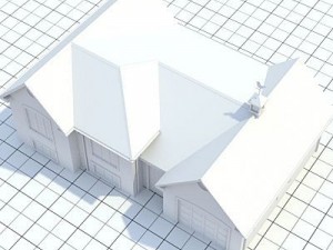 colonial style house 1 3D Модель