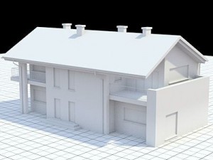 highly detailed singlefamily house 14 Model 3D