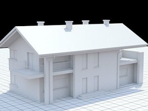 highly detailed singlefamily house 14 Model 3D