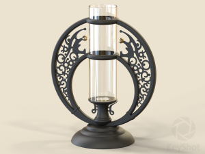 Concept candle holder 01 3D-Modell